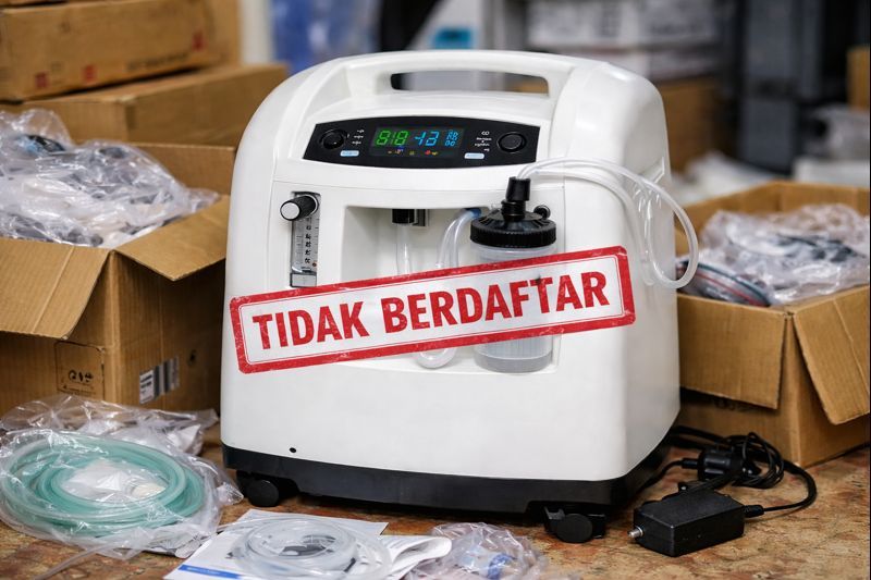 160 mesin oksigen tidak berdaftar disita, berisiko mudaratkan kesihatan