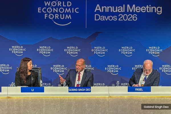 【2026年世界经济论坛】大马吁推永续数码发展 创造实际的影响