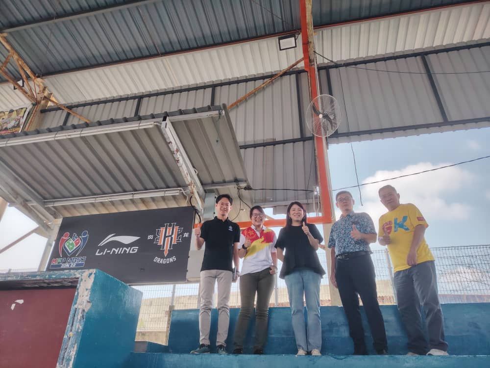 耗4.9万提升沙登新村篮球场  增设风扇与LED灯提高舒适度