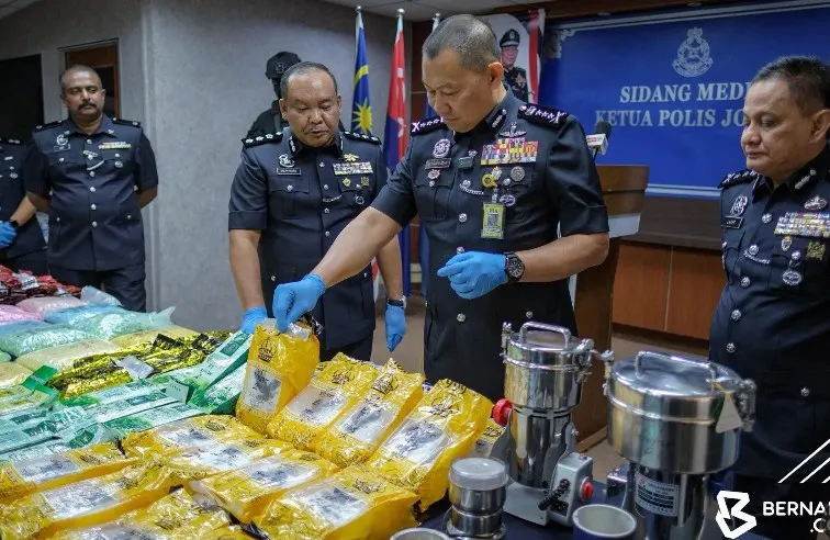 查获毒品总值319亿增近8倍    警方：肃毒行动奏效