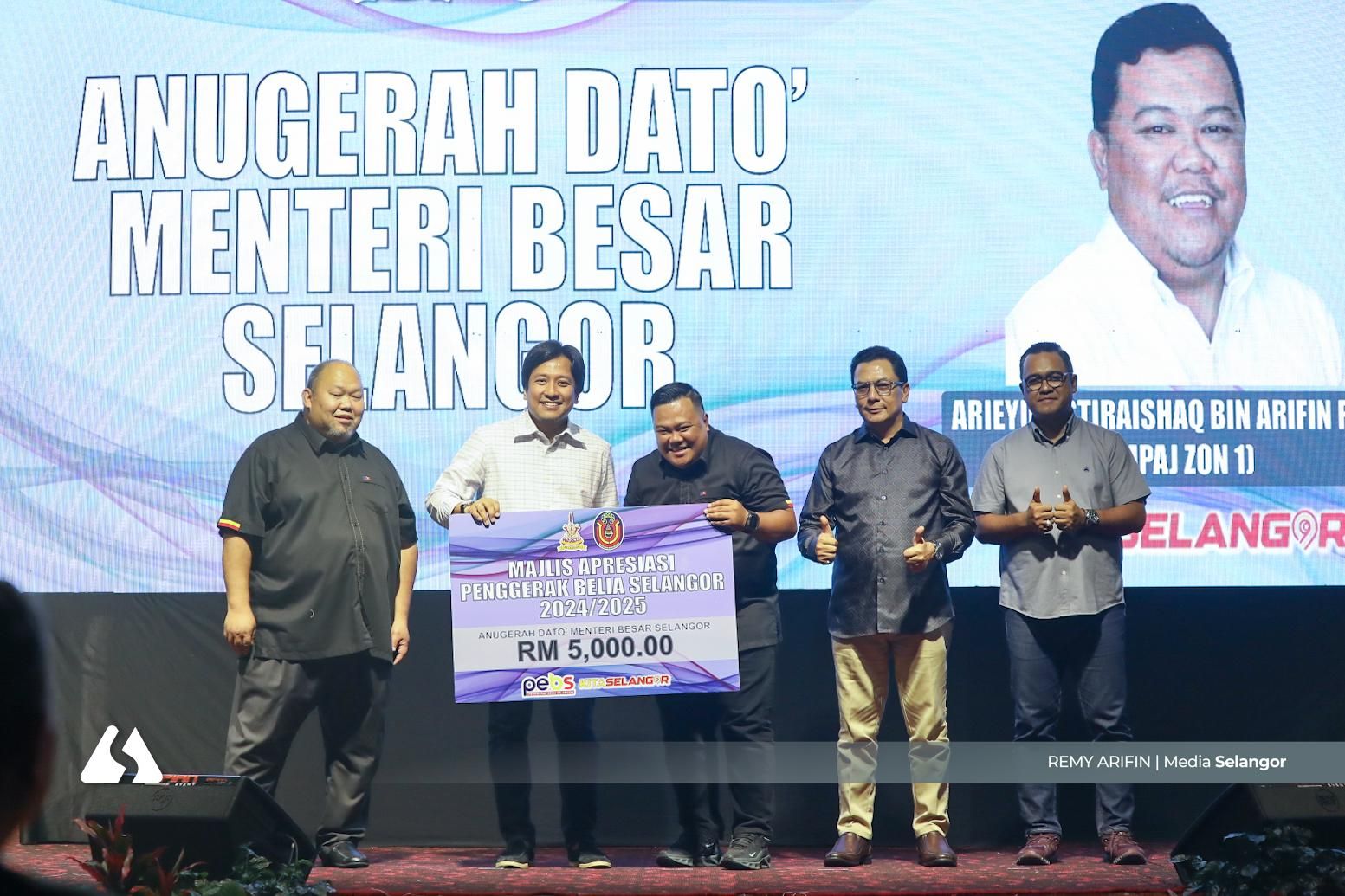 Arie Yudistira raih tiga anugerah Pengerak Belia Selangor