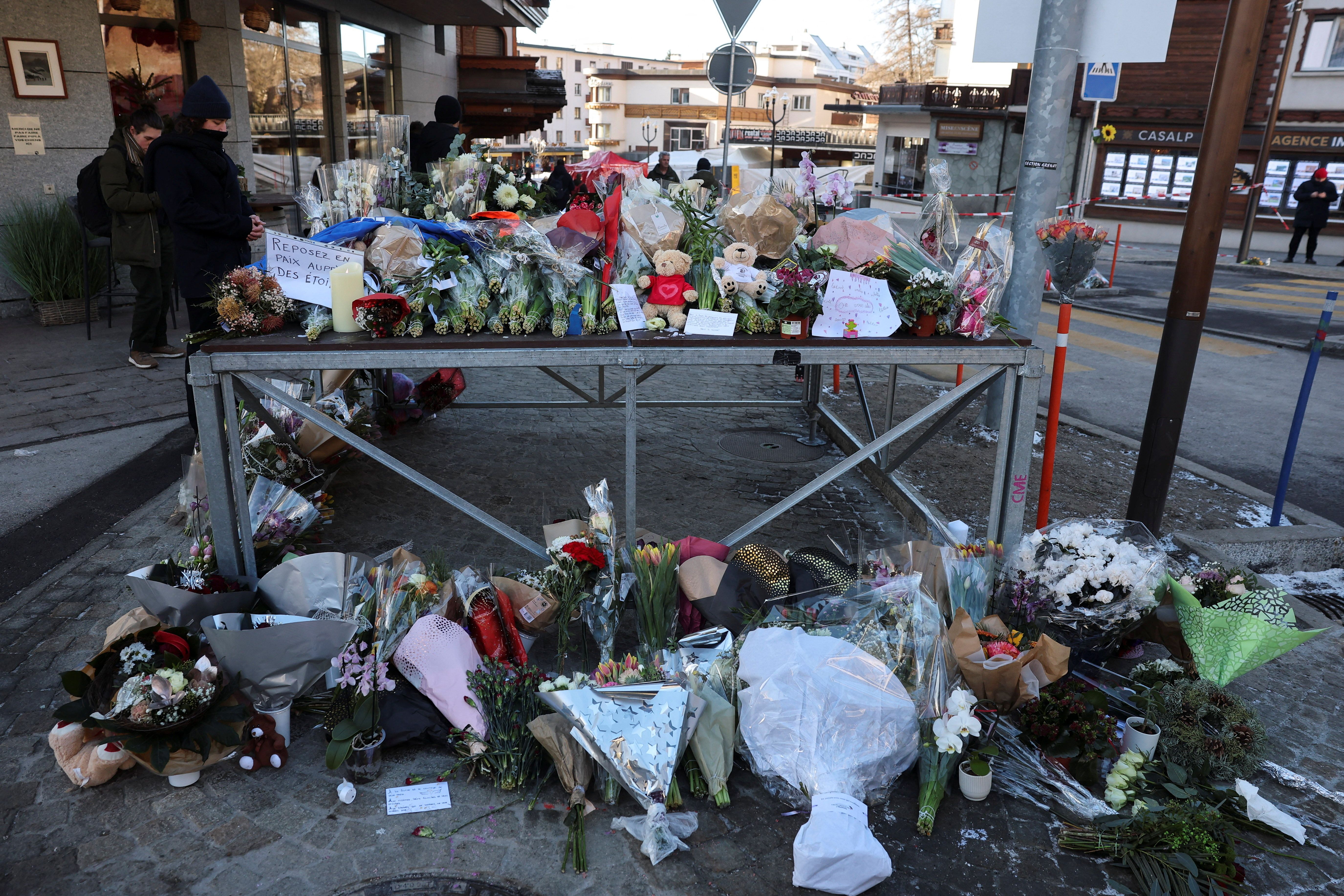 Swiss resort fire likely started by sparkler candles, say investigators