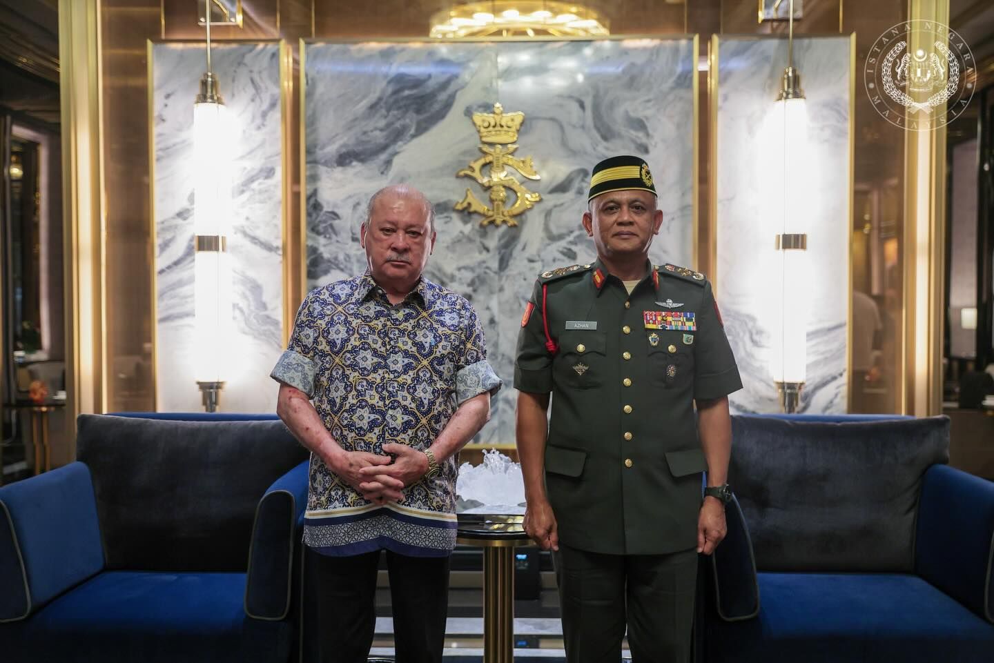 元首严正告诫新任陆军司令  确保部队廉正远离贪污行为