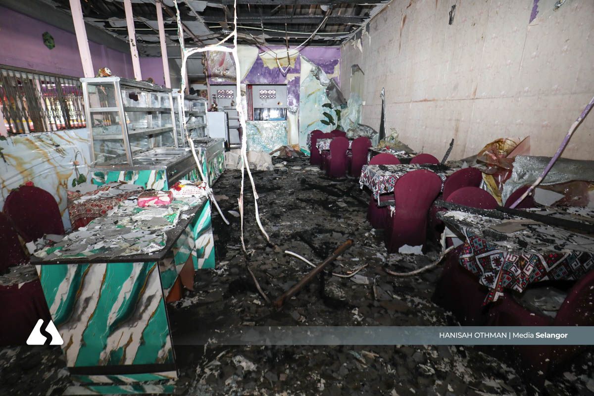 Yayasan MBI, PWS channel RM100,000 to repair school's fire-damaged canteen