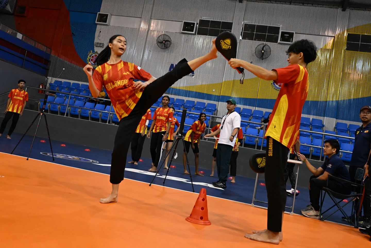 Persiapan hadapi SUKMA: 60 atlet silat, taekwondo Selangor jalani ujian kecergasan