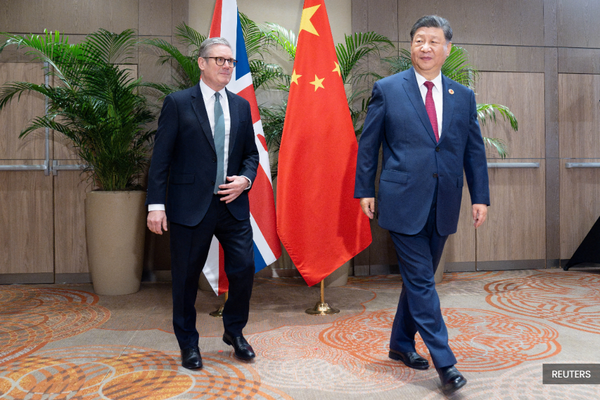 UK's Starmer heads to China to repair ties as he navigates tensions with US