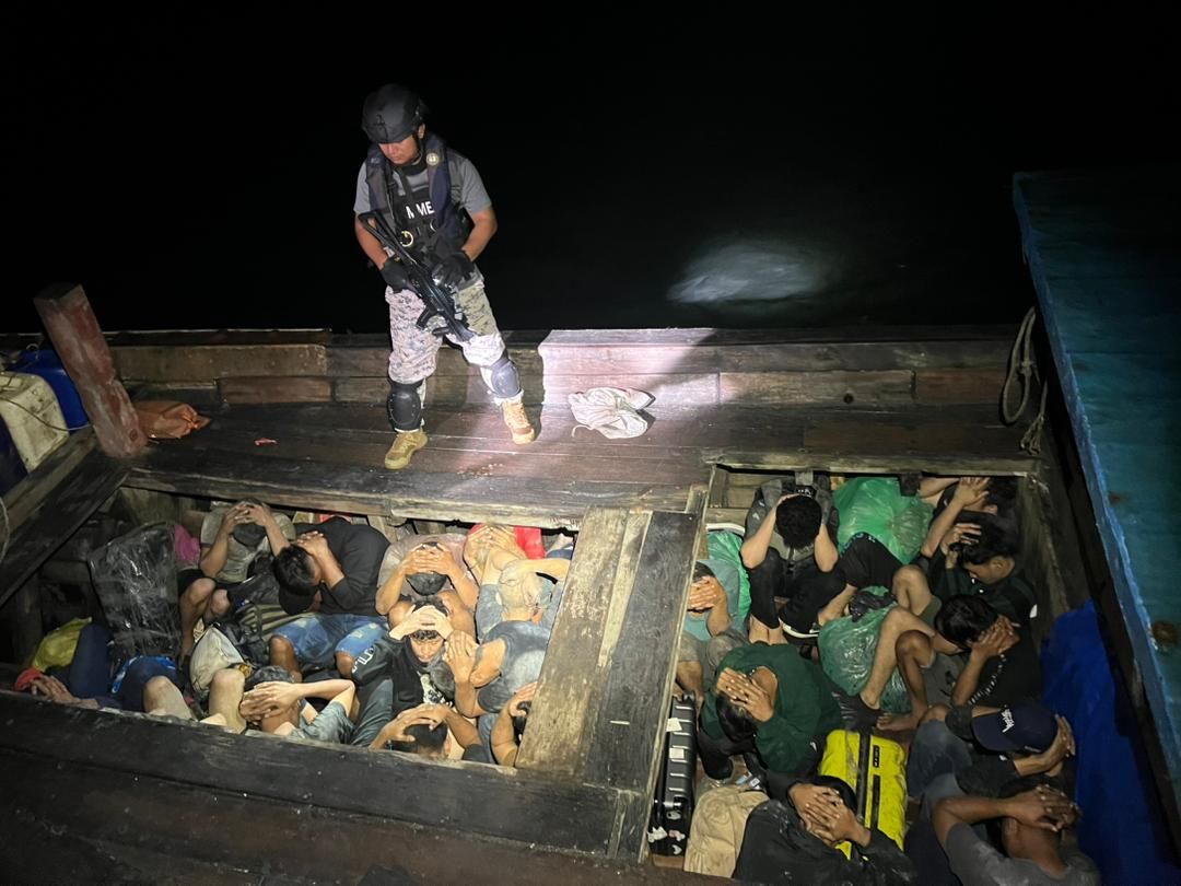 雪州海事执法机构捣破偷渡活动　32非法移民企图出境被捕