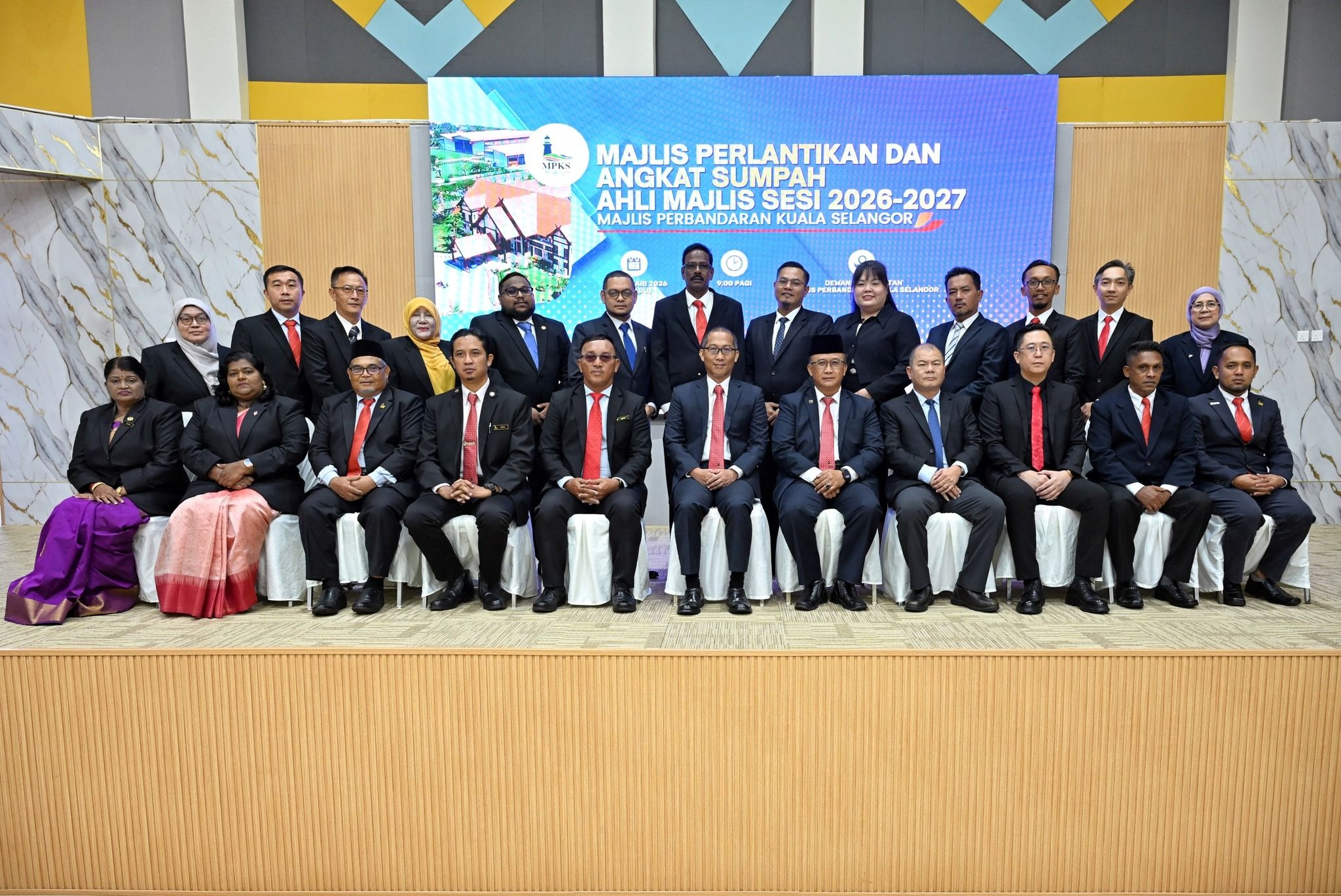 கோல சிலாங்கூர் நகராண்மை கழகத்தில் 23 கவுன்சில் உறுப்பினர்கள் பதவியேற்பு