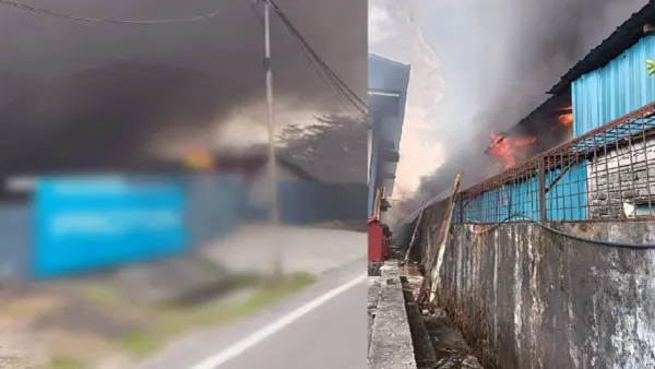 சுங்கை பூலோவில் பட்டறை தீப்பிடித்ததில் 51 கார்கள் சேதம்