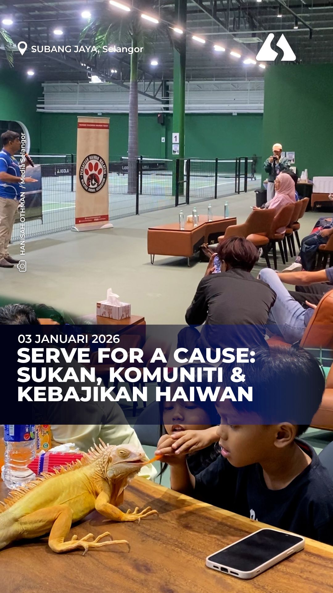 Serve for a cause: Sukan, komuniti & kebajikan haiwan