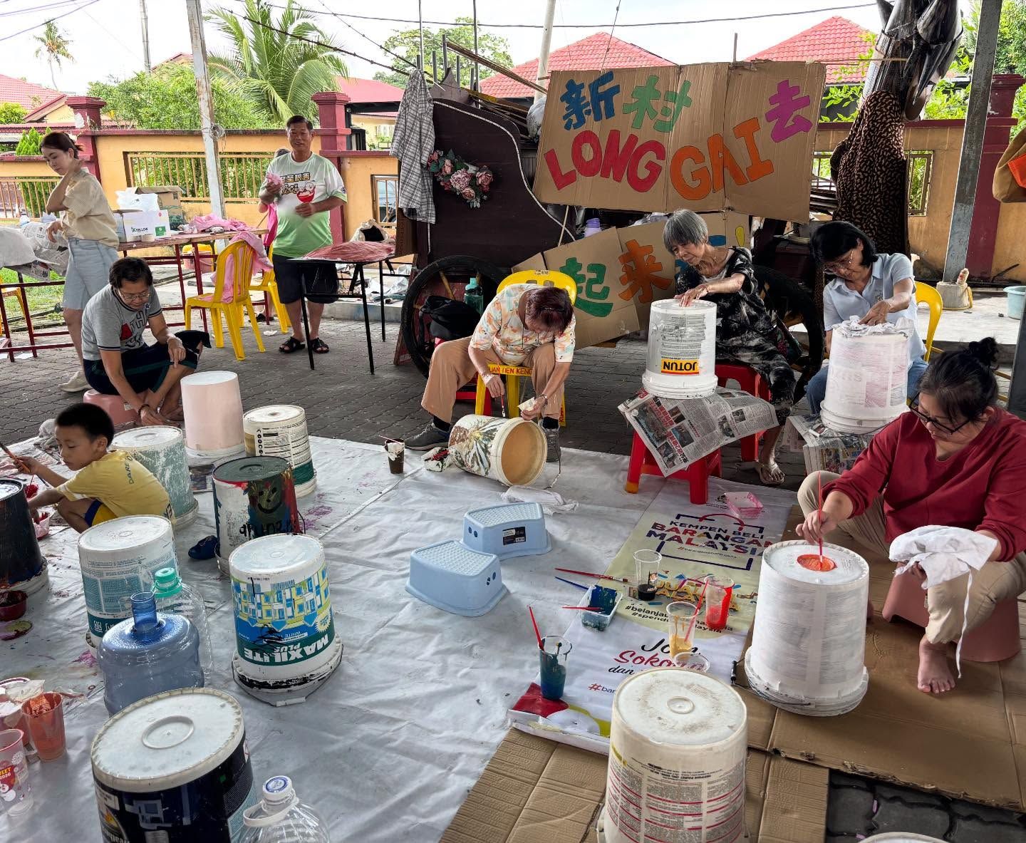 新村玩+工作坊吸引众人参与 发挥创意制乐器与乌龟