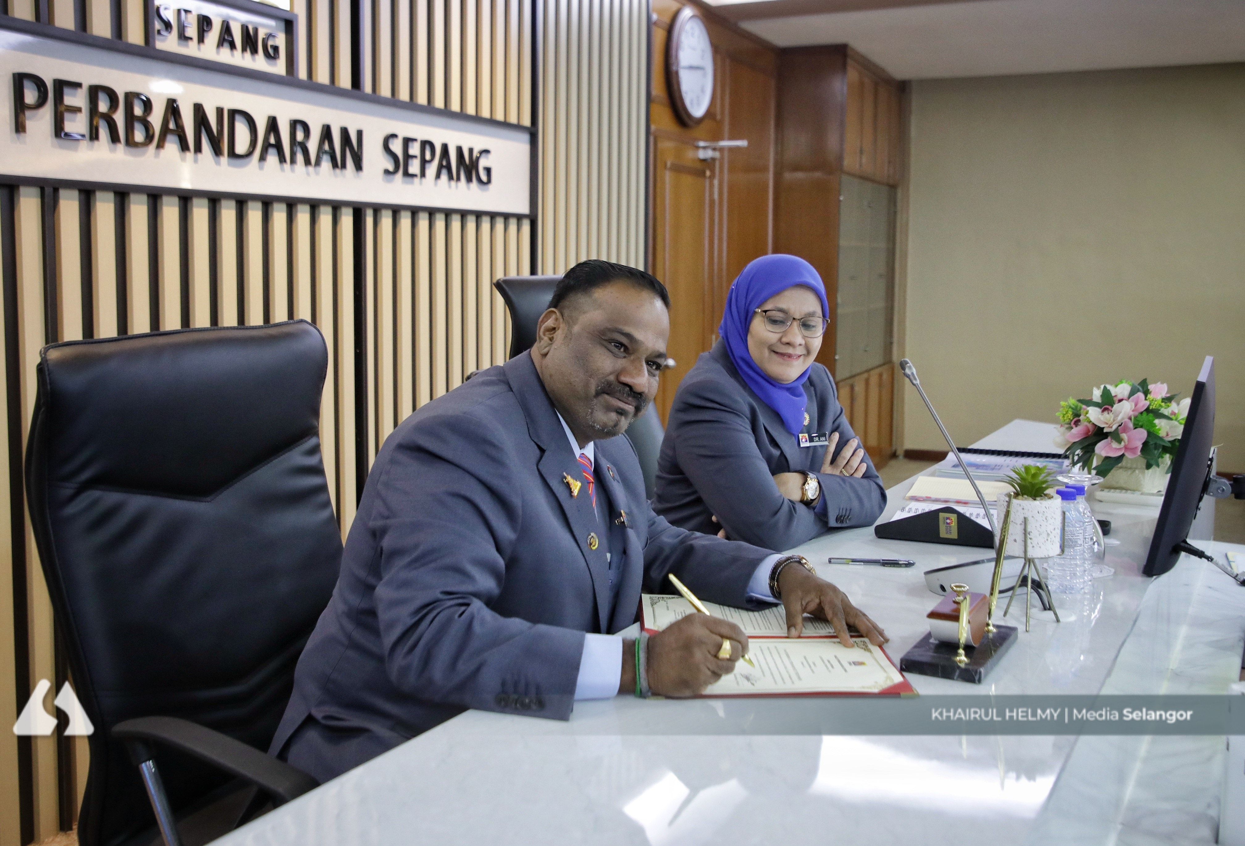 Ahli Majlis Sepang fokus tingkat kebersihan, naik taraf kemudahan