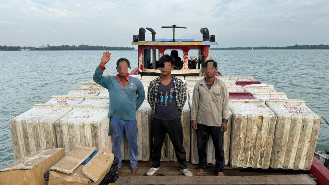 Maritim Malaysia tahan bot kargo warga asing,  gagal pamer lesen sah