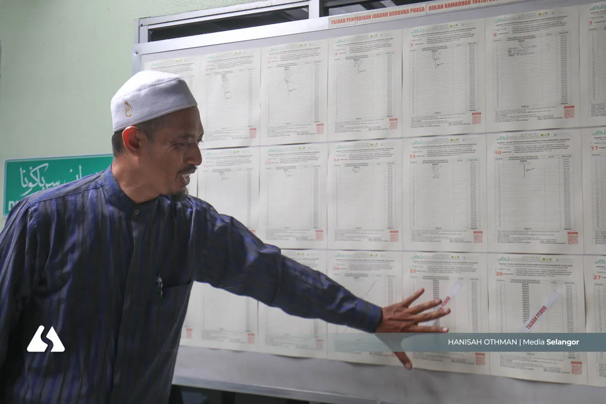 Masjid Jamiul Ehsani Sijangkang ketengah imam muda pimpin solat tarawih 