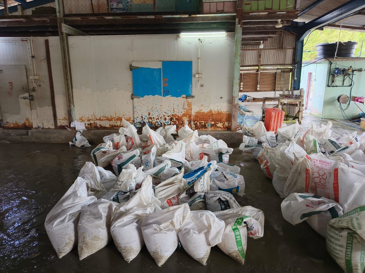 160 guni anak kerang antara disita, nilai cecah RM107,500