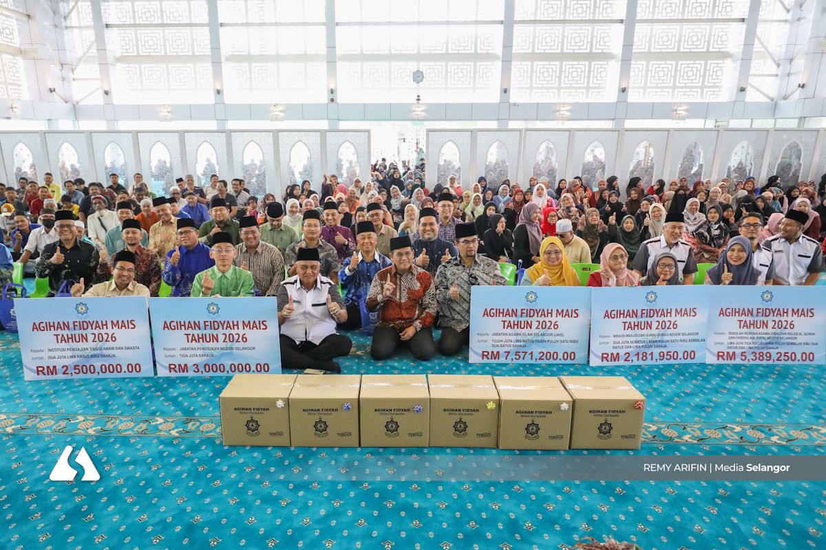 MAIS peruntuk RM16.71 juta agihan fidyah, bantu 48,674 penerima
