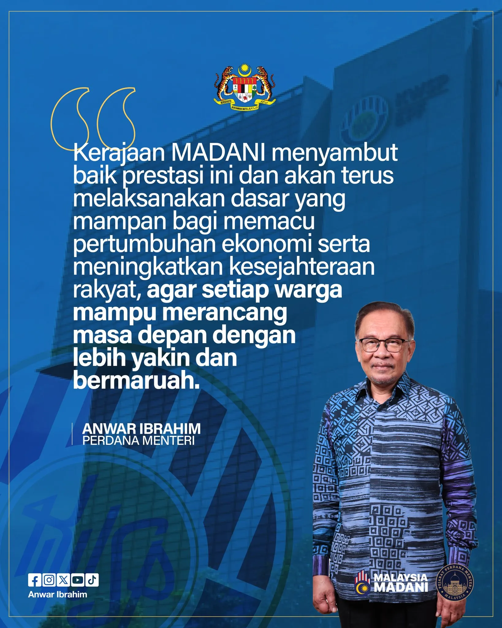 PM: Dividen KWSP 6.15 peratus, bukti kecekapan urus pelaburan