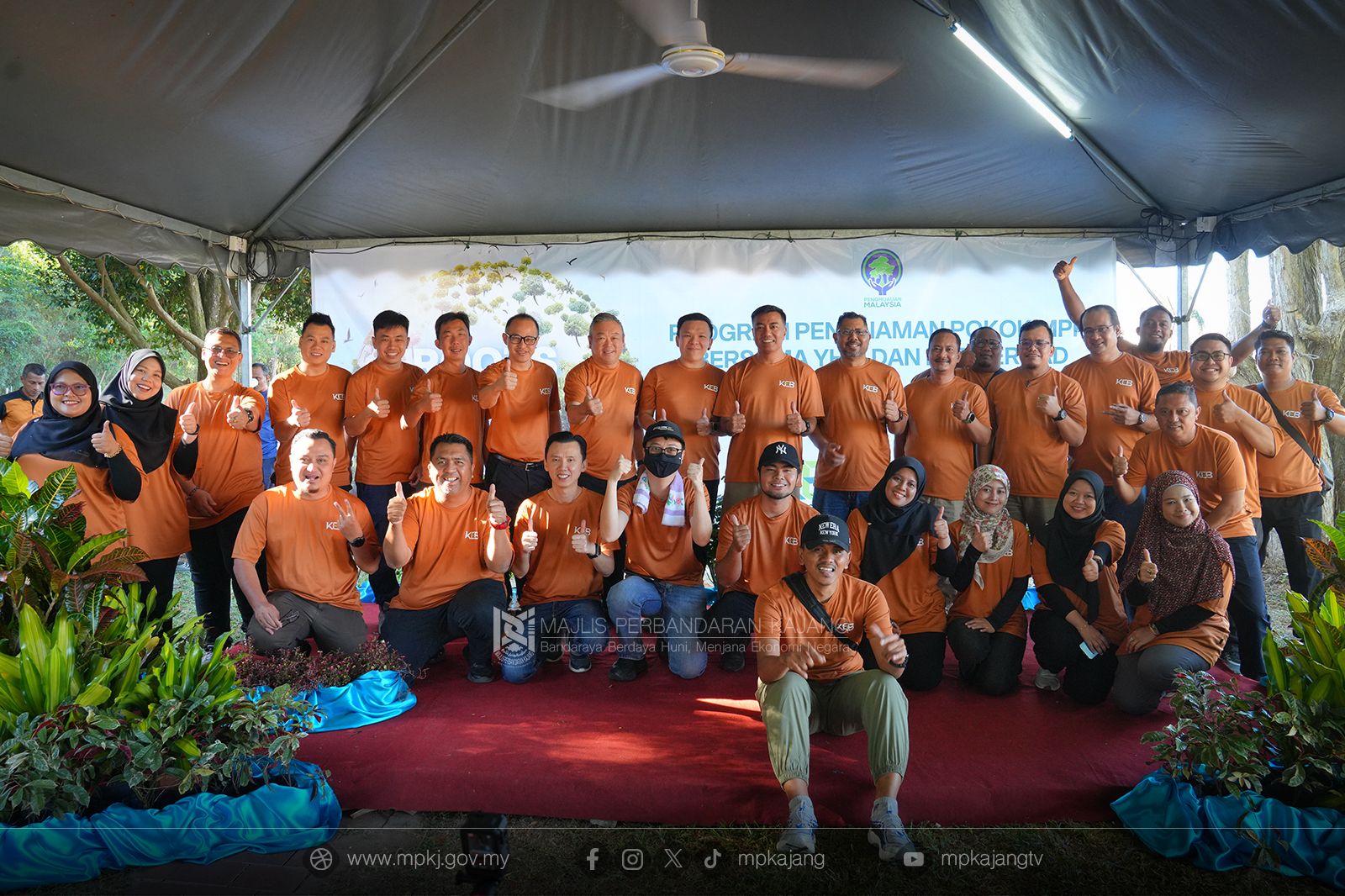 MPKj pergiat agenda hijau, tanam 50 pokok sempena program Roots for Tomorrow