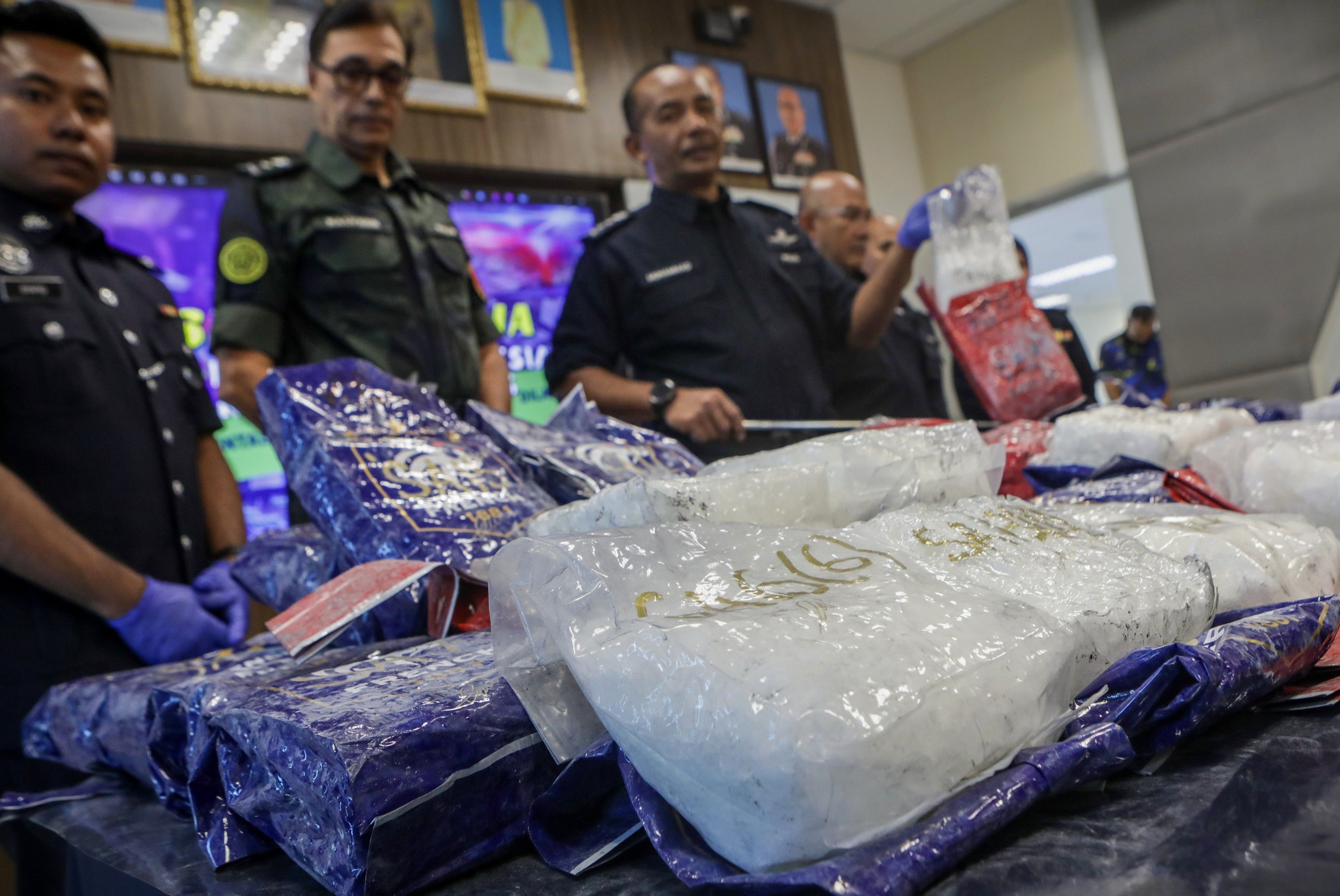 Polis rampas syabu bernilai RM4.9 juta di Padang Besar