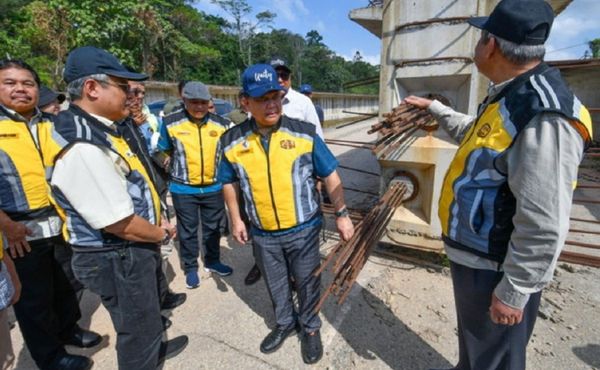 中枢大道3B和3C配套进行中 工程部:缓解佳节期间交通拥堵