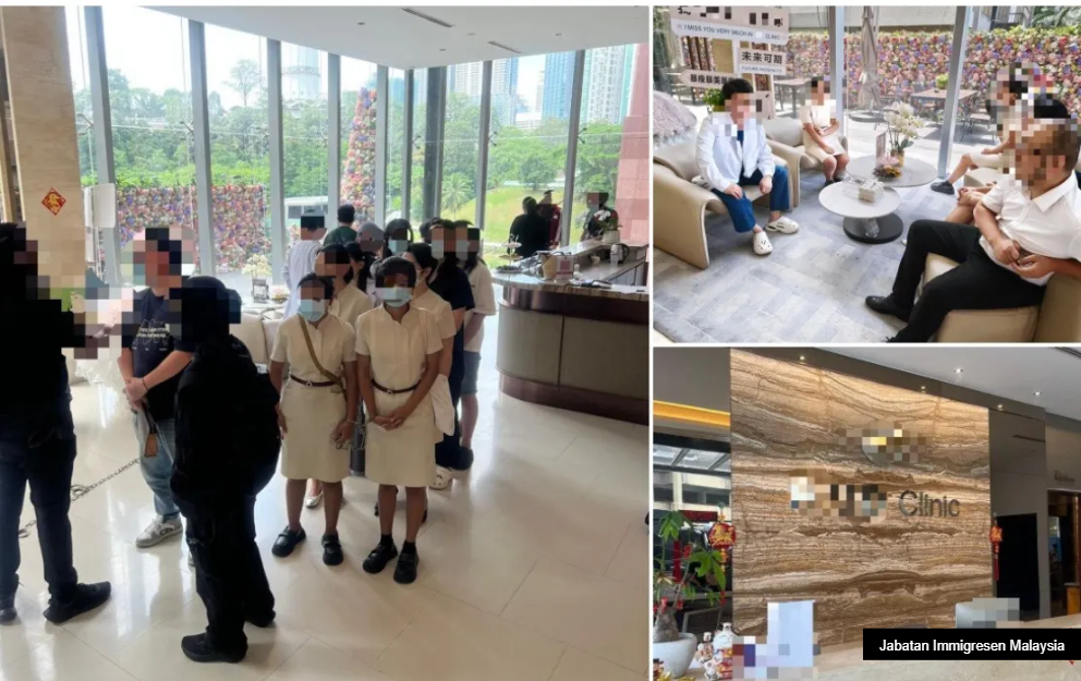 隆移民局突击无牌美容院  捉15名滥用证件外国人