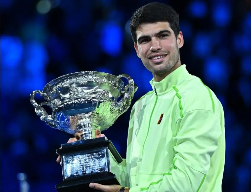 ஆஸ்திரேலிய ஓப்பன் டென்னீஸ் போட்டி; ஸ்பெயின் நாட்டின் அல்காராஸ் சாம்பியன் பட்டத்தை வாகை சூடினார் 