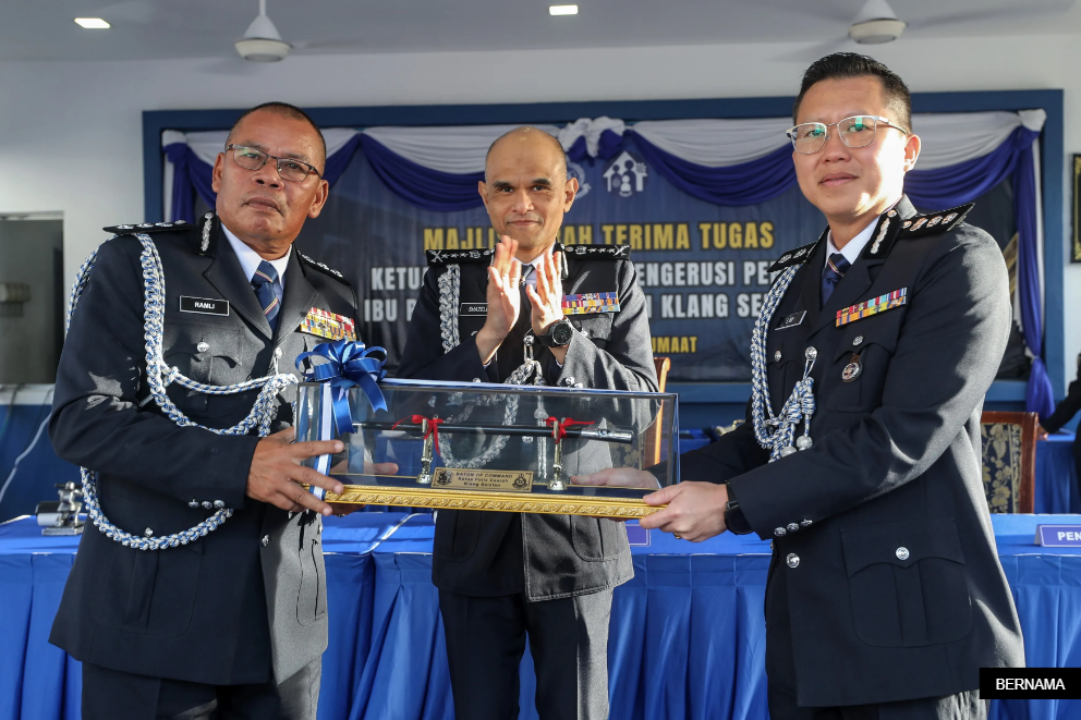 林日辉出任巴生南区警区主任 即日起生效