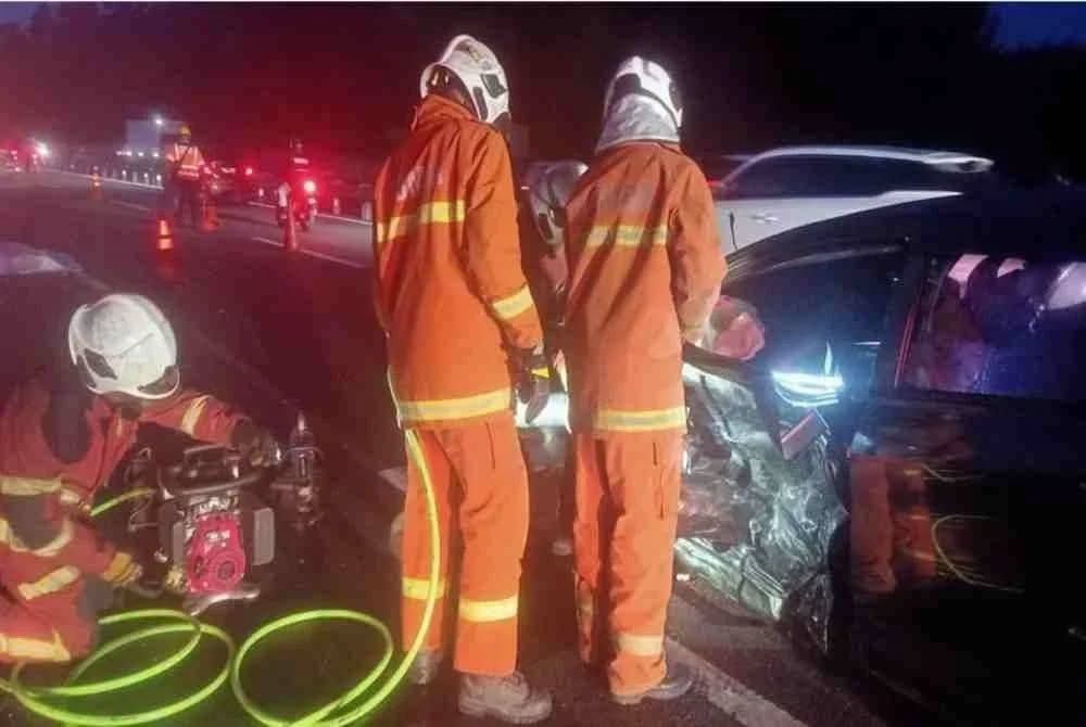 வடக்கு-தெற்கு நெடுஞ்சாலையில் ஏற்பட்ட விபத்தில் பெண் ஒருவர் உயிரிழந்தார்