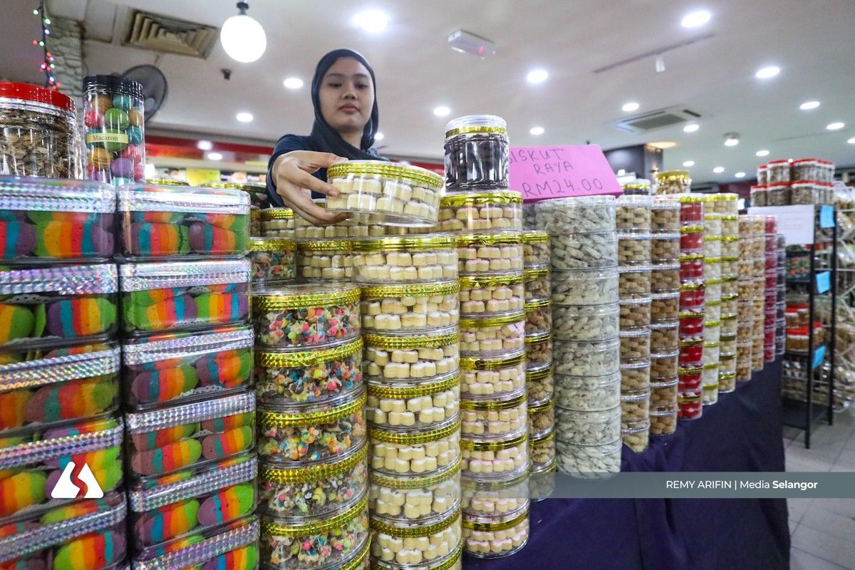 Raya sederhana tapi meriah, pengunjung serbu Bazar Aidilfitri PKNS