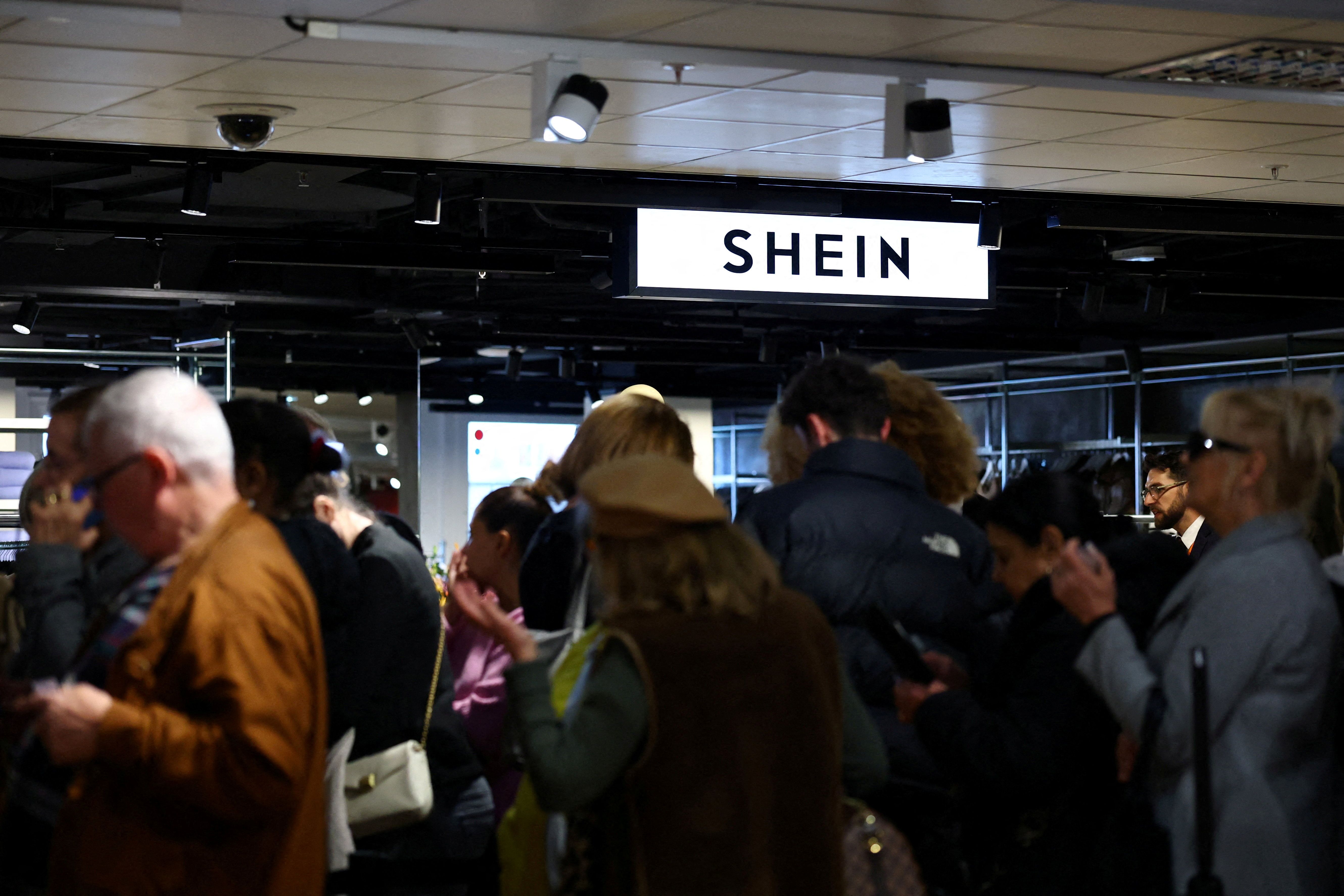 EU probes Shein over sale of illegal products, addictive design