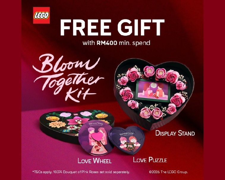 乐高携手Lazada推出情人节快闪体验