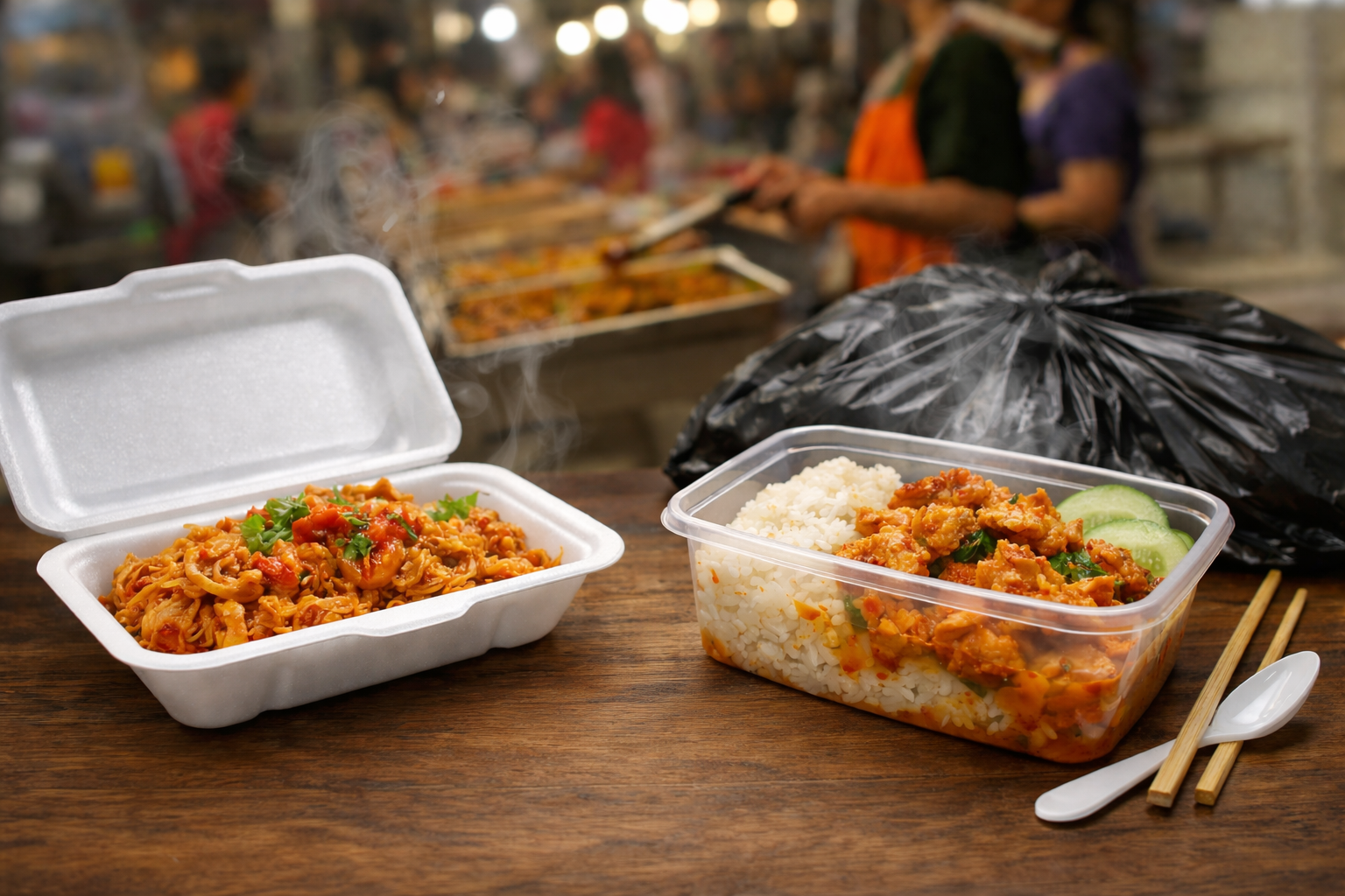 环境部：掺杂食物残渣沦为垃圾  塑料容器回收前须洗干净 