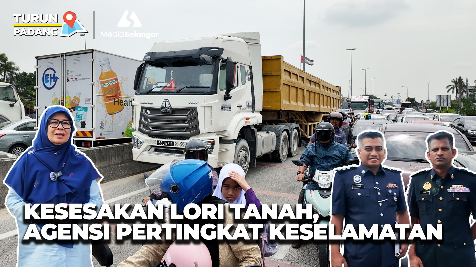 Bilangan lori tanah meningkat, ADN Meru gesa langkah keselamatan segera