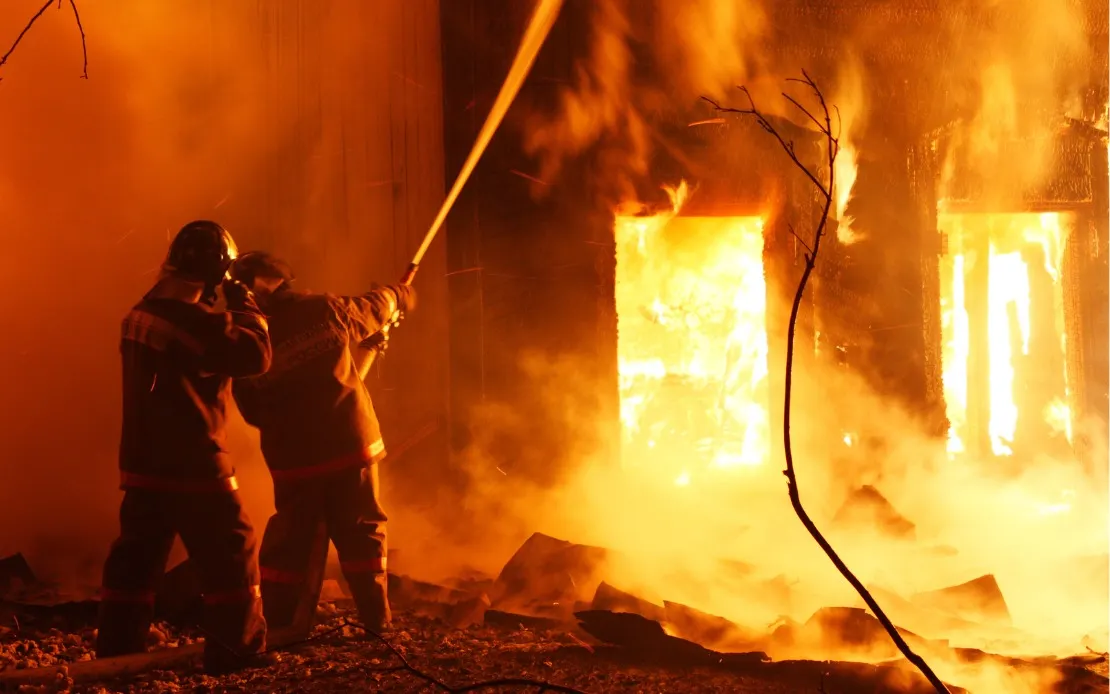 Lima sekeluarga ditemukan rentung dalam kebakaran rumah