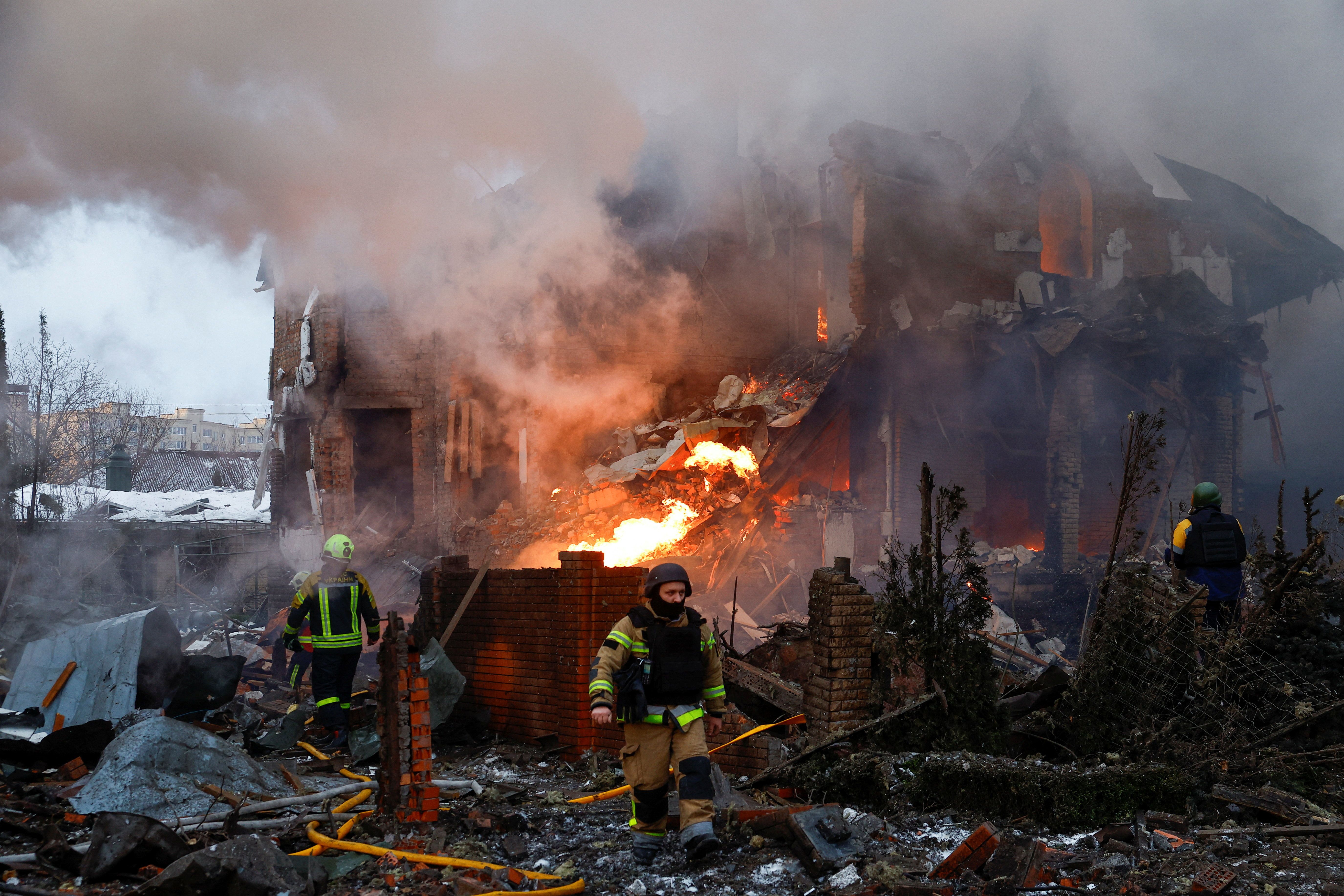 Russia launches drone, missile strikes on Ukraine’s energy infrastructure