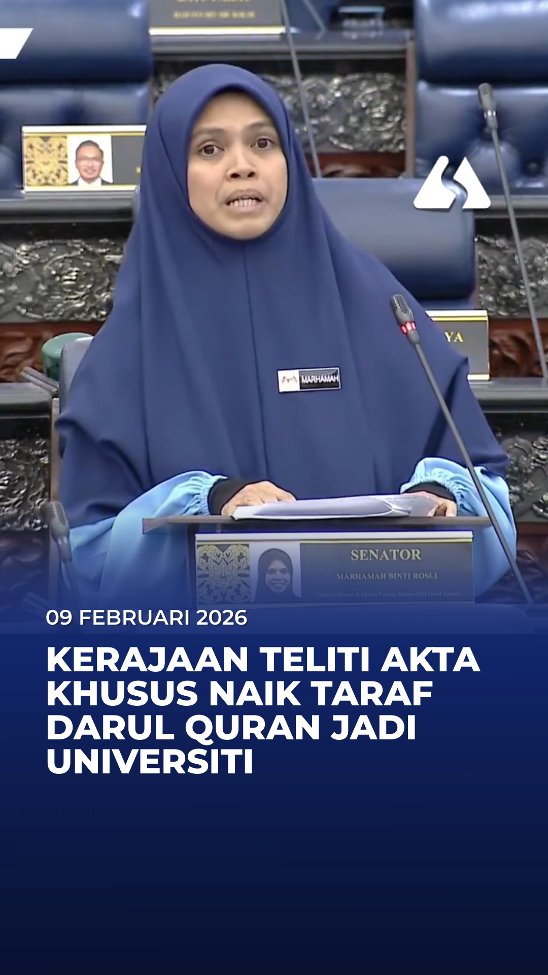 Kerajaan teliti akta khusus naik taraf Darul Quran jadi Universiti