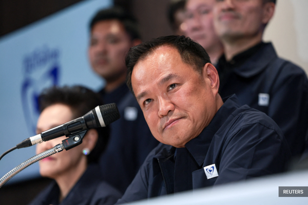 Pilihan raya Thailand: Bhumjaithai mendahului, Anutin di landasan bentuk kerajaan