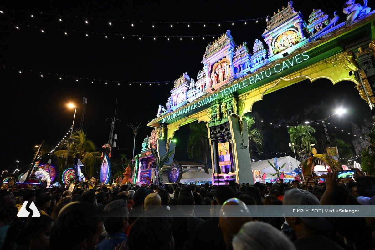 Jutaan kunjungi Batu Caves sempena Thaipusam, lambang perpaduan masyarakat majmuk