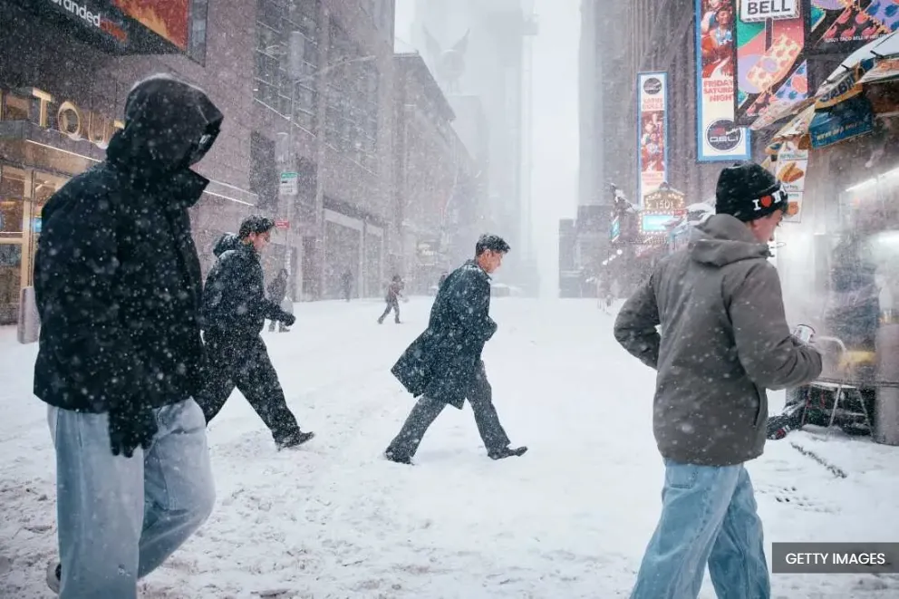 State of emergency declared in New York City as historic blizzard slams US Northeast