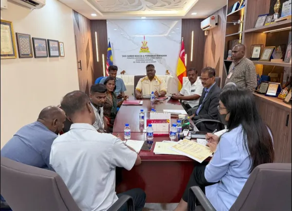 கேரி தீவில் உள்ள கோவில்களின் நிலப் பிரச்சனையைத் தீர்க்க தோட்ட நில உரிமையாளர்களுடன் சந்திப்பு