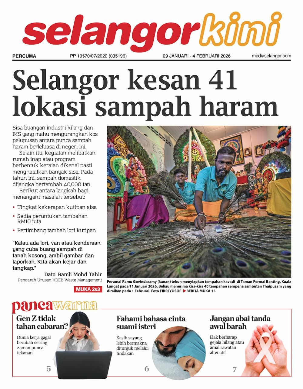 Selangorkini 29 Januari - 4 Februari 2026