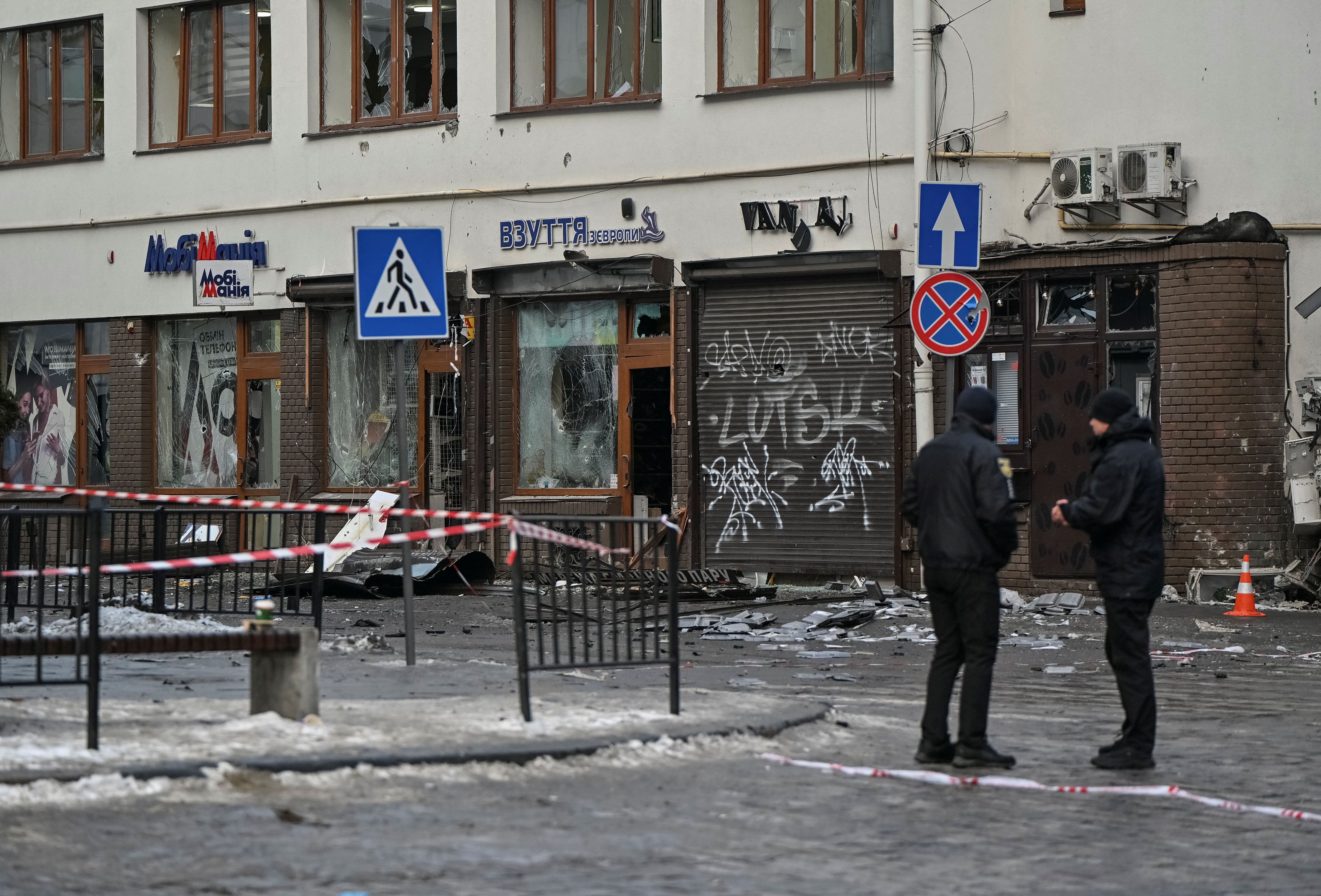 Police officer dead, 24 people wounded in Lviv blasts