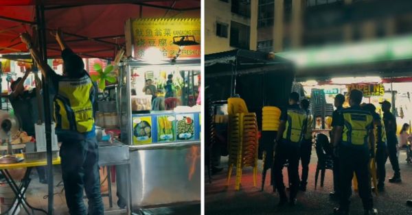 皇冠城3食肆霸占公共空间 加影市议会取缔充公