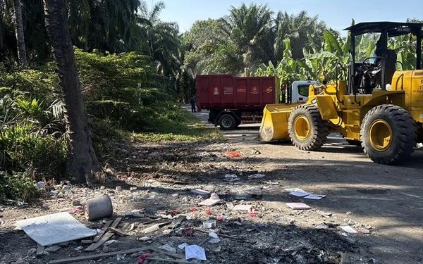 சட்டவிரோதக் குப்பை கொட்டும் நடவடிக்கைகளைத் தடுக்க கோல லங்காட் நகராட்சி மன்றம் ஒருங்கிணைந்த அதிரடிச் சோதனை