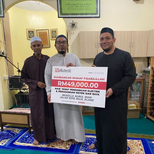 PWS salur RM79,000 naik taraf surau, musolla sebagai pusat pembangunan ummah