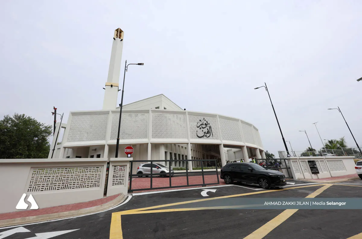 Masjid Nurul Amin lengkap kemudahan asas, mampu tampung 1,500 Jemaah