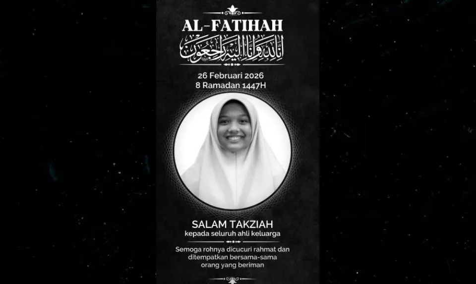 Tragedi lima beranak rentung: Arwah Ruby Adira Batreisya disahkan pelajar MRSM, tunggu keputusan SPM