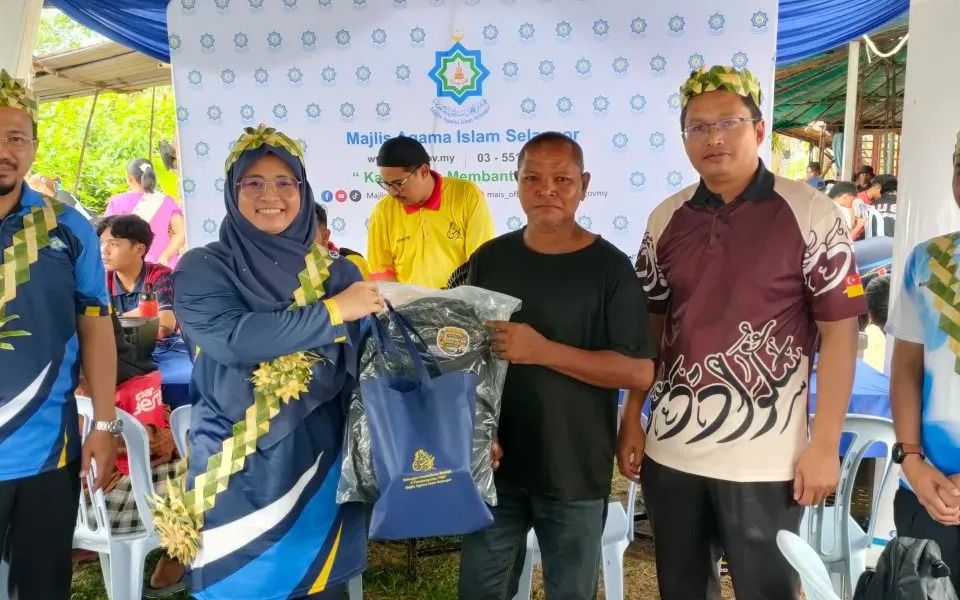 MAIS perkukuh pemerkasaan mualaf, santuni 300 penduduk Orang Asli Pulau Carey