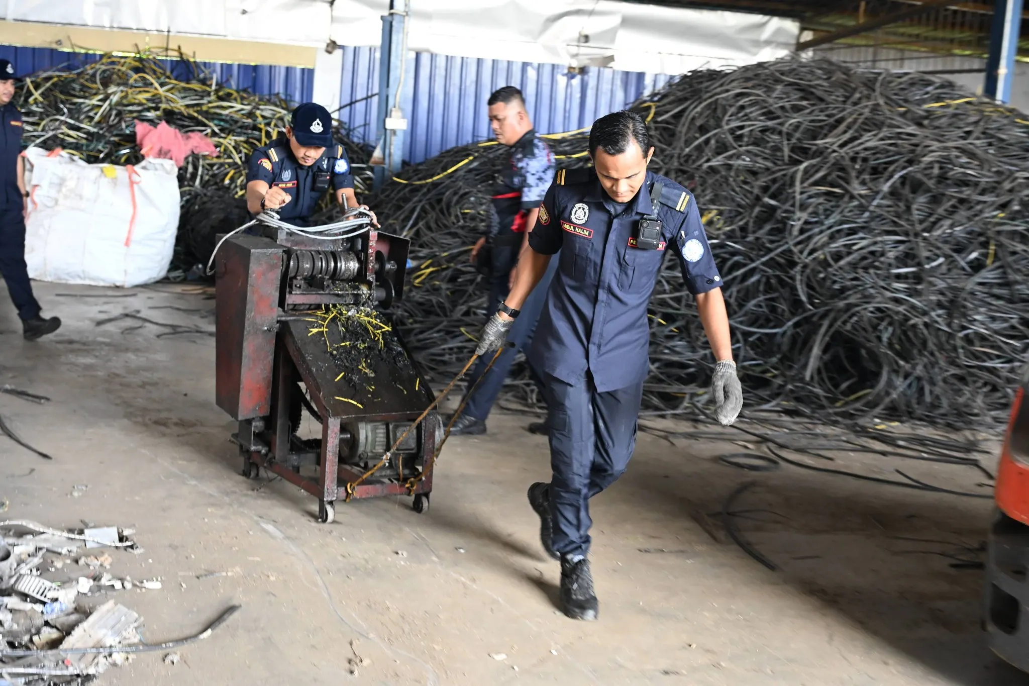 Kilang proses e-waste haram terbongkar dalam operasi MPKS di Jeram