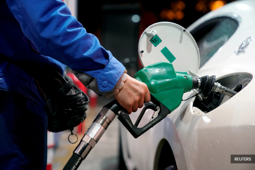 China to raise gasoline, diesel retail prices